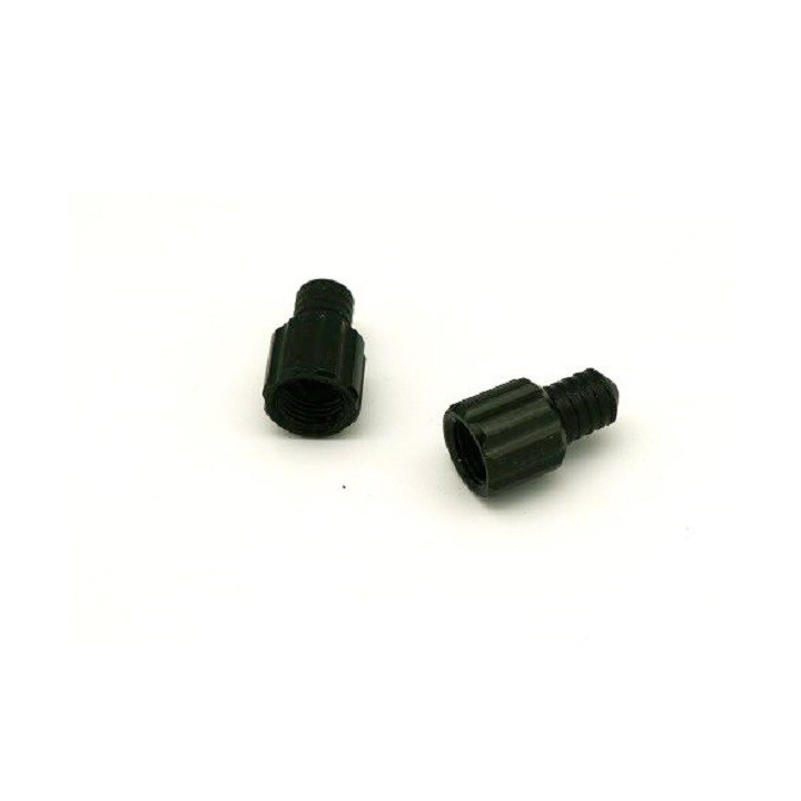 BOUCHONS DE VALVES QUAD ALUMINIUM NOIR