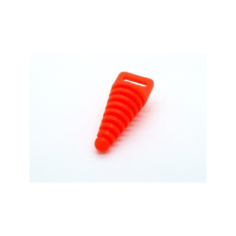 BOUCHON D'ECHAPPEMENT 2 TEMPS ORANGE DIAMETRE 15 A 30 MM