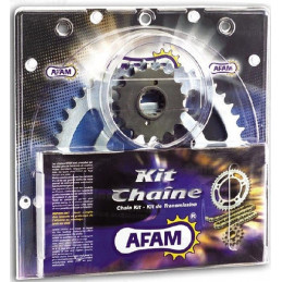 KIT CHAINE RENFORCE 350 RAPTOR AFAM CHAINE 520 ACIER TYPE XRR2