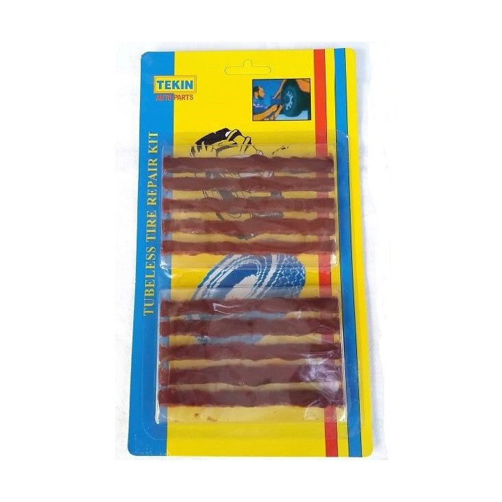 10 MECHE POUR KIT REPARATION PNEUS TUBELESS