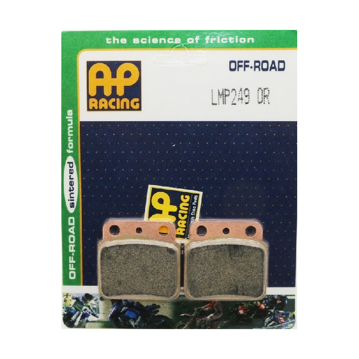 PLAQUETTES DE FREIN ARRIERE LTZ 400 AP RACING 02/14 LMP249OR