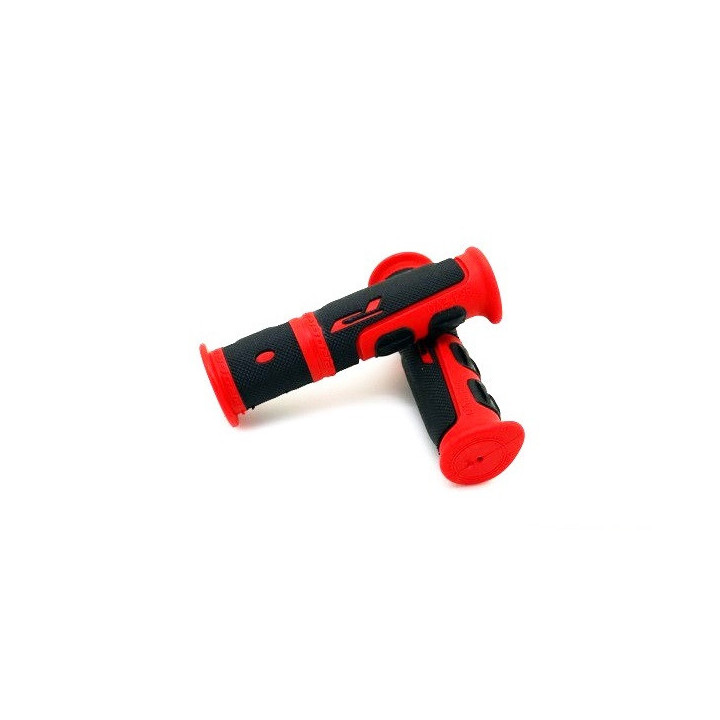 POIGNEES  PROGRIP 964 EVO POUR QUAD AVEC GACHETTE 2X22mm BLEU