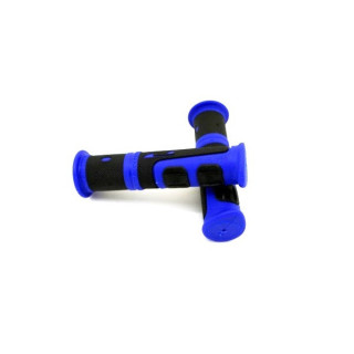 POIGNEES  PROGRIP 964 EVO POUR QUAD AVEC GACHETTE 2X22mm BLEU