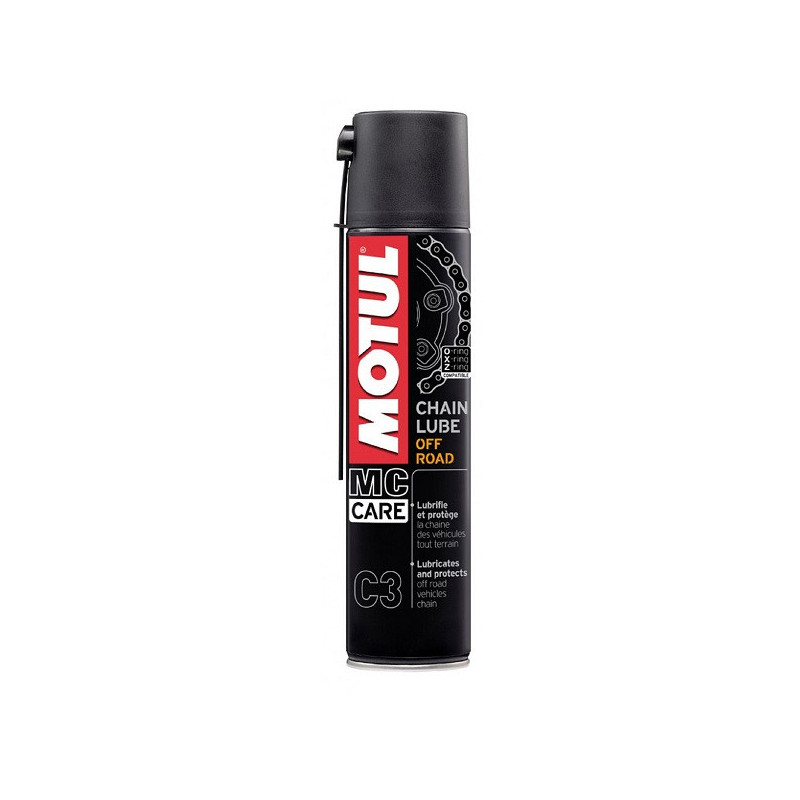 GRAISSE BOMBE CHAINE MOTUL CHAINLUBE OFF ROAD 400 ML