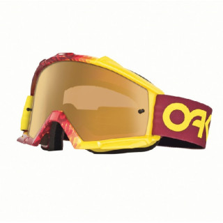 Masque OAKLEY Proven Factory Fade Red/Yellow écran Fire Iridium