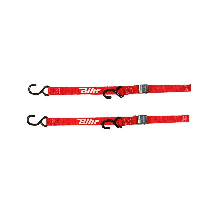 Sangles traditionnelles BIHR rouge