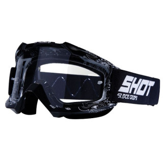 LUNETTES MASQUE MOTO CROSS SHOT ASSAULT BANDANA BLACK 2019