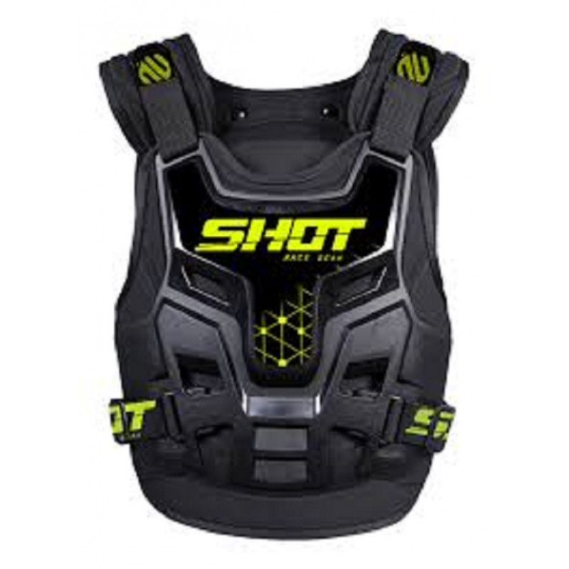 GILET PARE PIERRE DORSALE OPTIMAL DE PROTECTION INTEGRAL SHOT BLANC