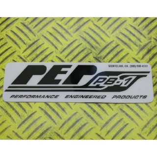 STICKER D'AMORTISSEURS PEP'S NOIR