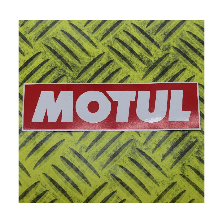 AUTOCOLLANT STICKERS MOTUL 11X3cm
