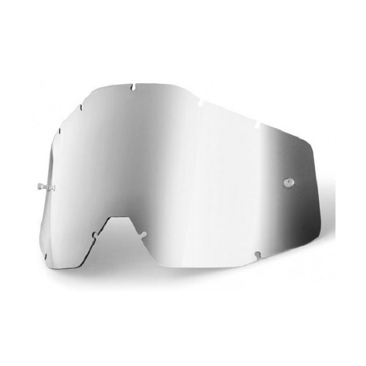 ECRAN REMPLACEMENT IRIDIUM SILVER POUR MASQUE LUNETTE SHOT ASSAULT IRIS