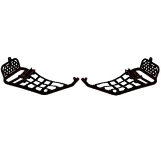 NERF BARS RACING XRW ALU NOIR 350 BANSHEE