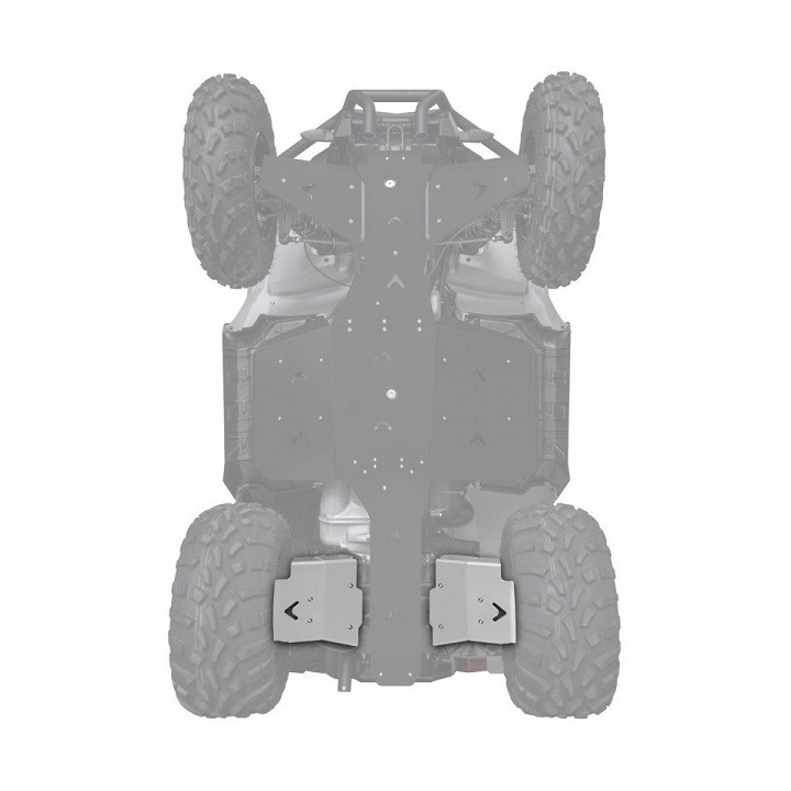 KIT PROTECTION TRIANGLES ARRIERES ALU  XRW POLARIS RZR 570 2020