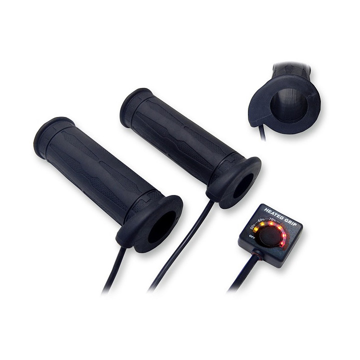 POIGNEES CHAUFFANTES POUR QUAD ( A GACHETTE )