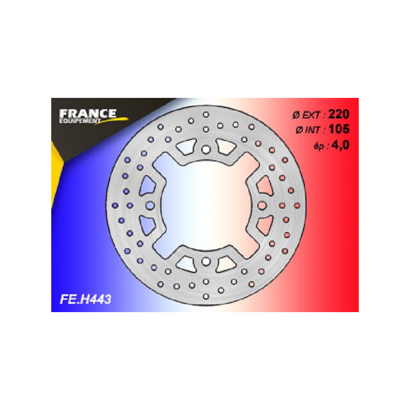 DISQUE DE FREIN ROND ARRIERE FE YAMAHA KODIAK 450 03/06