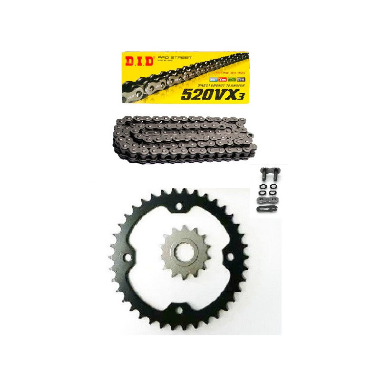 KIT CHAINE DID SUPERSPROX RENFORCE X-RING 700 RAPTOR