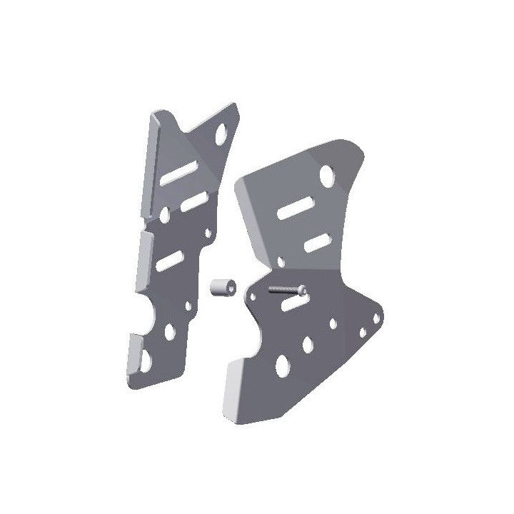 PROTECTIONS LATERALES DE CADRE XRW EN ALU 350 RAPTOR
