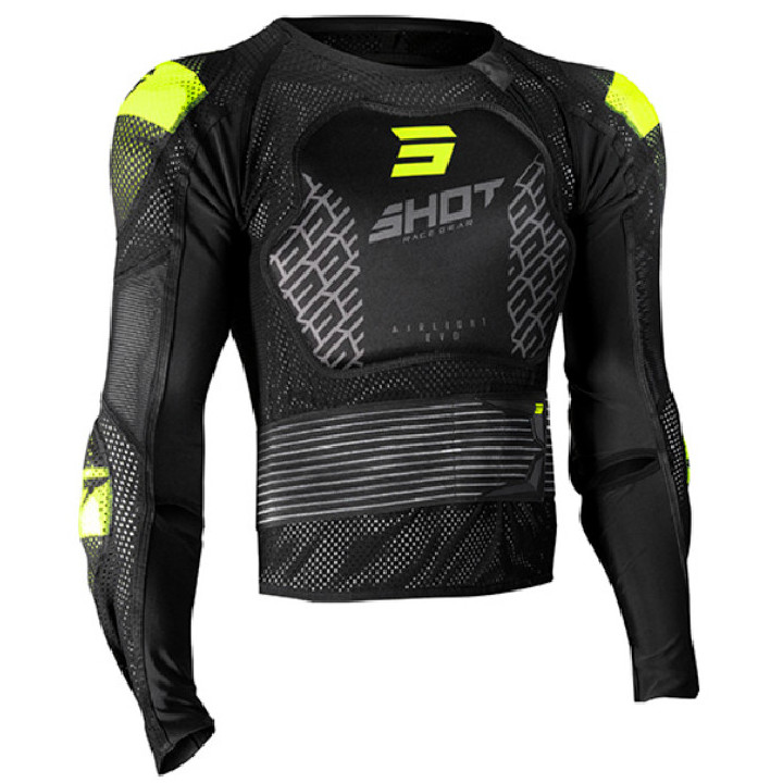 GILET CROSS SHOT AIRLIGHT EVO NOUVELLES MATIERES BLACK GREY