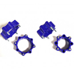 PAIRES D' ELARGISSEURS AVANT ET ARRIERE 700 RAPTOR +45mm - 4X115mm