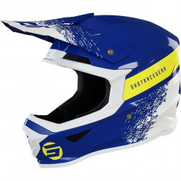 CASQUE SHOT 2022 FURIOUS ROLL NAVY GLOSSY