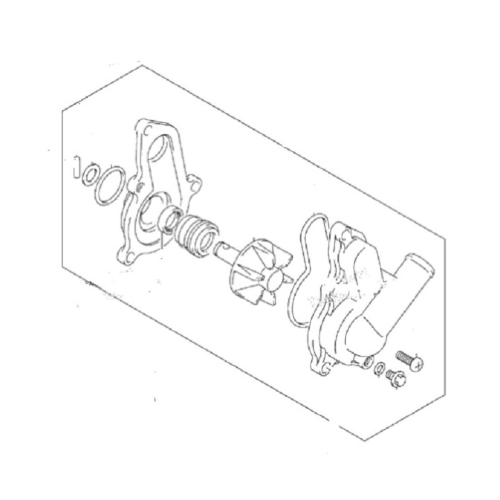 CARTER D'EMBRAYAGE D' ORIGINE 400 LTZ KFX 2003-2008