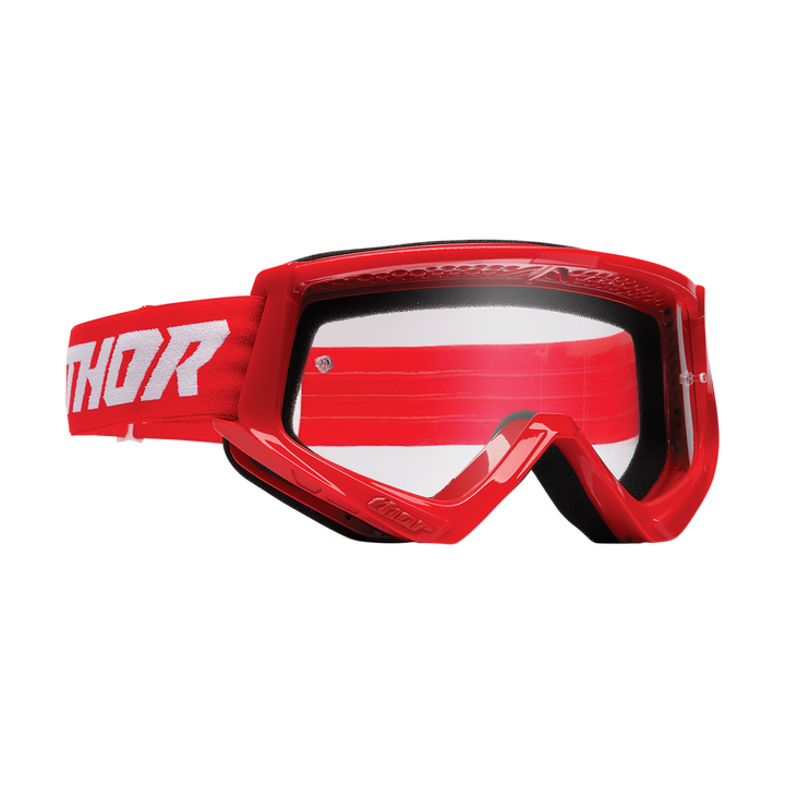 MASQUE LUNETTES THOR Combat Racer ROUGE BLANC