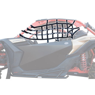 FILETS ROLL BAR   Noir avec XRW Blanc