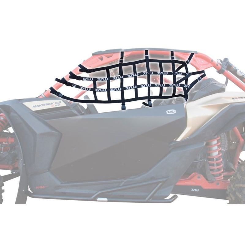FILETS ROLL BAR Noir avec XRW Blanc