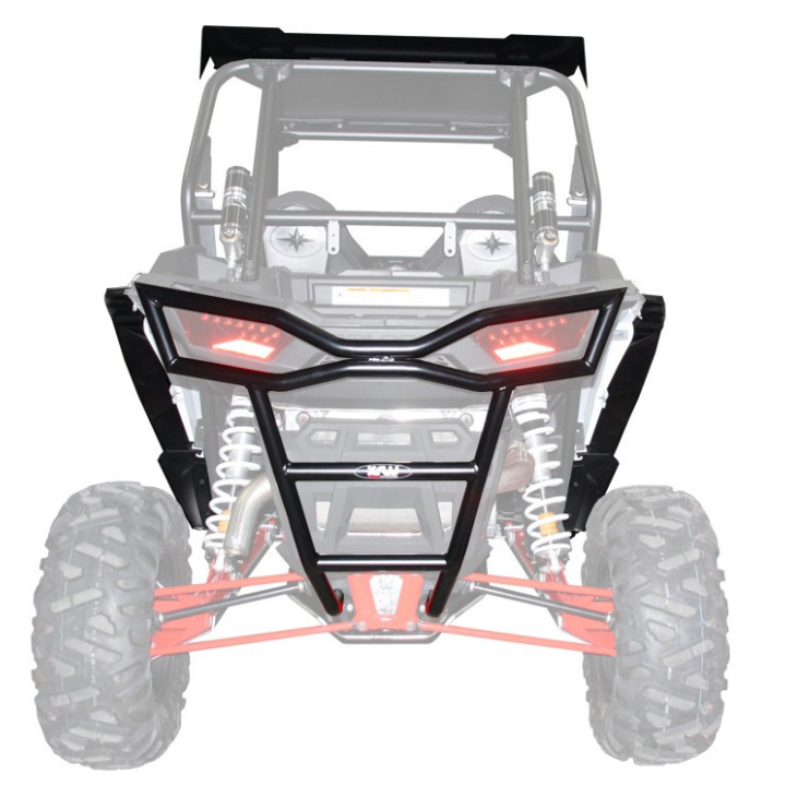 bumper arriere xrw noir ssv buggy Polaris ranger RZR 800