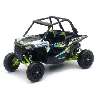 MAQUETTE Polaris RZR XP 1000 Blanc Vert 1/18