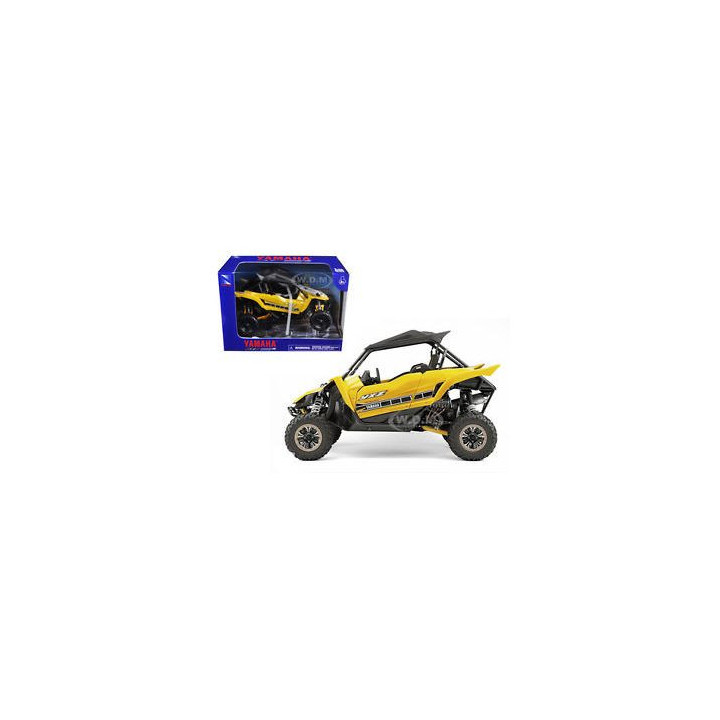 Maquette Yamaha YXZ 1000 R Jaune 1/18 | MX-Quad
