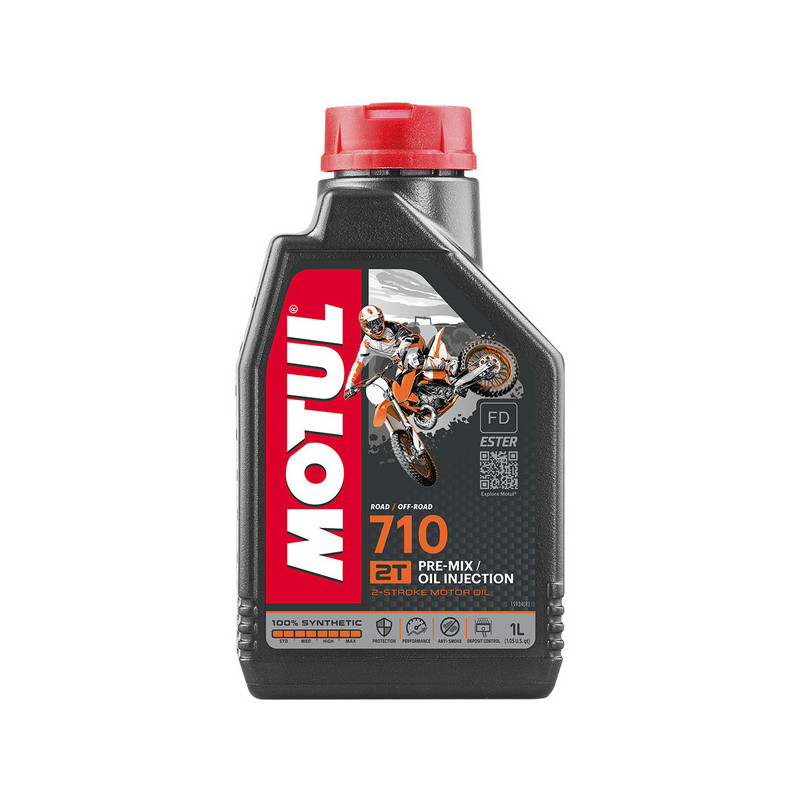 HUILE MOTUL 710 1L MOTEUR 2T 350 BANSHEE 200 BLASTER