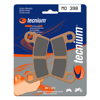 PLAQUETTES DE FREIN AVANT mo398 TECNIUM SSV POLARIS RZR 570 800-800S 900-900S-XP4 1000XP-TURBO