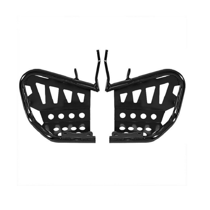 Support de talons alu noir XRW pour YFZ 450 | MX-Quad