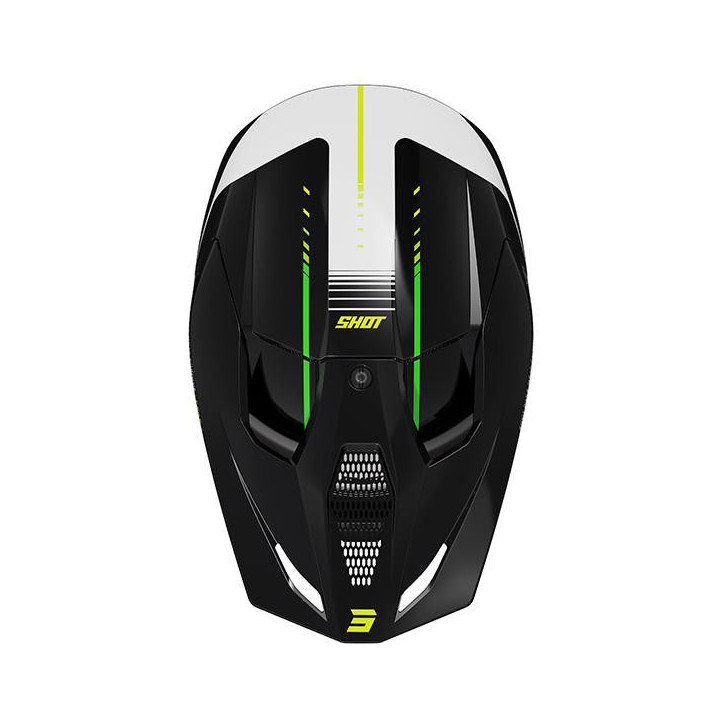 CASQUE SHOT FURIOUS PEAK GREEN GLOSSY TAILLE S