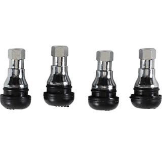 Lot de 4 valves courtes chrome TR 412 | MX-Quad