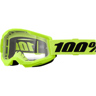 Lunettes Masque 100% Strata 2 NEON JAUNE