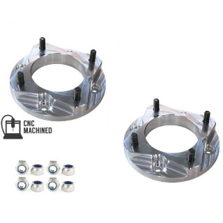 PAIRE D'ÉLARGISSEURS DE VOIE ALU 35mm XRW SSV YAMAHA YXZ 1000 2019 et plus 4X156