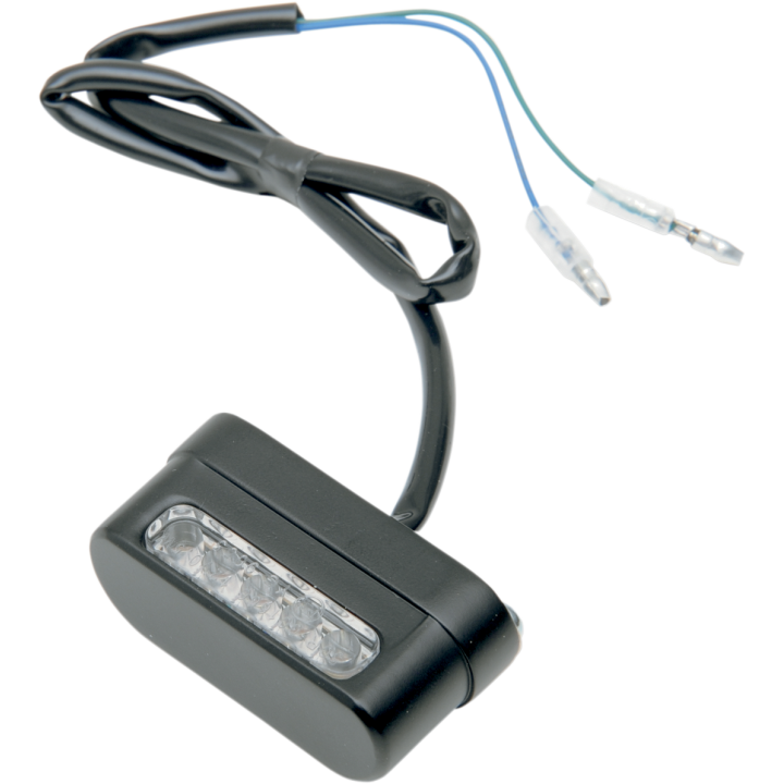 ECLAIRAGE FEU DE PLAQUE NOIR LED DRAG SPECIALTIES