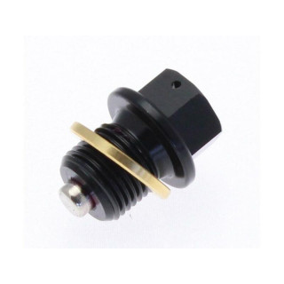 BOUCHON VIS VIDANGE M14 X1,5 ALU NOIR YAMAHA RAPTOR 700 GRIZZLY 350 400 450 550 700 WOLVERINE BIG BEAR 250 BRUIN KODIAK RHINO