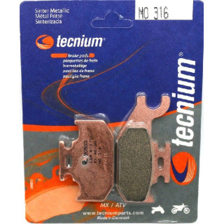 Plaquettes de frein Tecnium Yamaha 700 Raptor arrière | MX-Quad