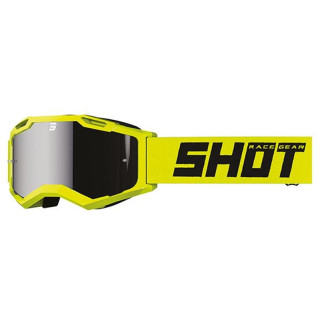 LUNETTE MASQUE MOTO CROSS SHOT ASSAULT 2.0 SOLID IRIDIUM NEON YELLOW GLOSSY