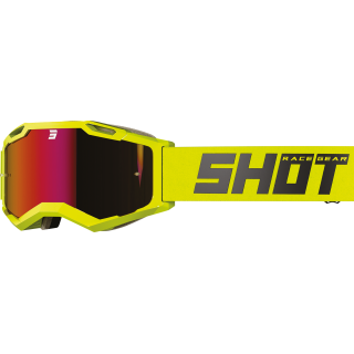 LUNETTES MASQUE SHOT IRIS 2.0 SOLID NEON YELLOW GLOSSY