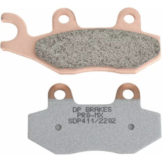 PLAQUETTES DE FREIN AVANT GAUCHE DP BRAKE PRO MX YAMAHA 700 RAPTOR 450 YFZR SUZUKI 450 LTR