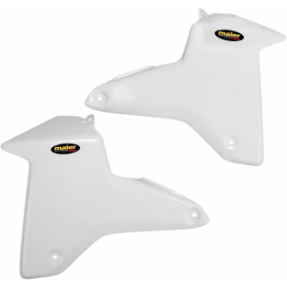 CARENAGE PLASTIQUES OUIES DE RADIATEUR MAIER BLANCHE SUZUKI LTR 450