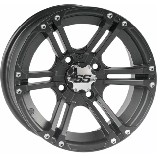 JANTE ARRIERE ALU ITP SS112 NOIR 14x8 5+3 4X156 SSV RZR POLARIS