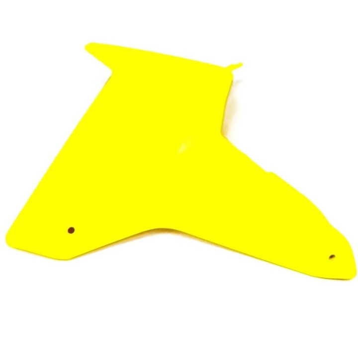 CARENAGE PLASTIQUE OUIES DE RADIATEUR JAUNE GAUCHE SUZUKI LTR 450 D' ORIGINE