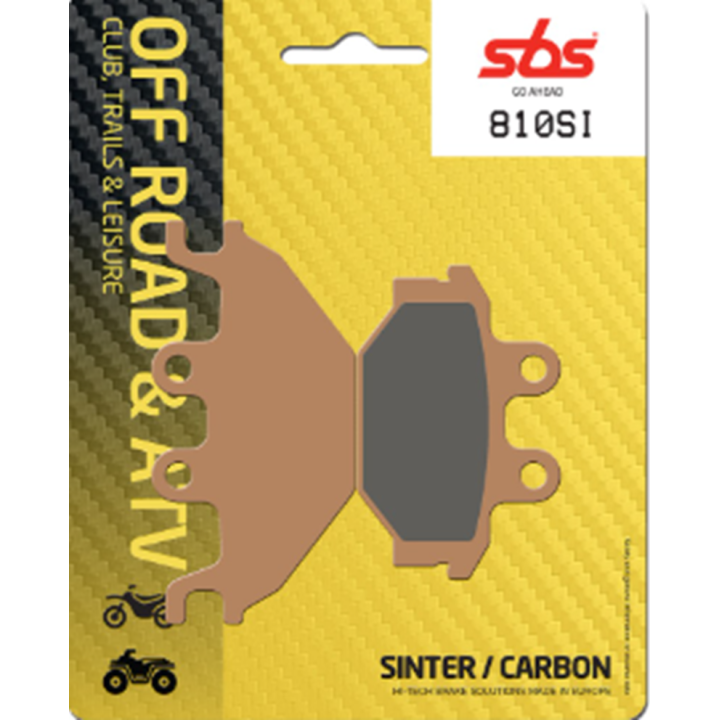 PLAQUETTES DE FREIN SBS KYMCO UXV 500 AVANT ou ARRIERE SI 2008-2014