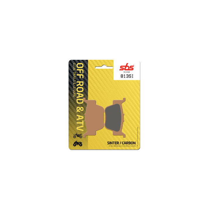 PLAQUETTES DE FREIN SBS HONDA TRX 450 ARRIERE