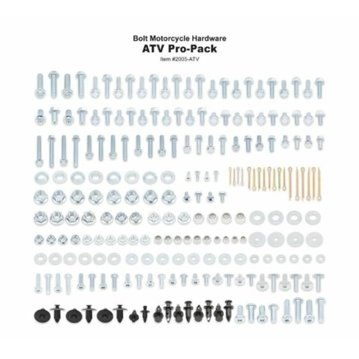 Pro Pack Bolt ATV & UTV 225 pieces